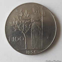 100 Lires 1956