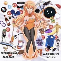 Decentraland 2021-2022 - Waifumon