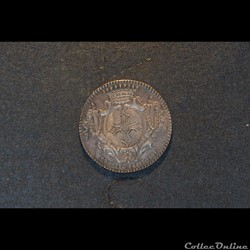 Jeton D'Occitanie Louis XV 1771 argent