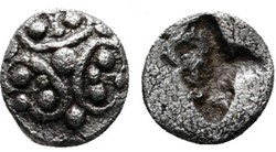 Erythrée? - Tétartémorion - Motif géométrique - Carré creux.