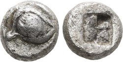 *Ionie / Incertaine / Tétartemorion / Œil  humain / Carré creux.