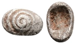 Erythrée? - Hémiobole - Spirale  - Carré creux