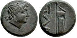 Chersonèse Taurique-Demi unité -Tête laurée d'Apollon - Arc et Gorytos
