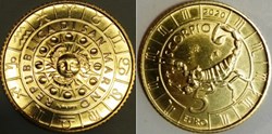 San Marin  / 5 Euros  / Signes Zodiacaux - Scorpion.