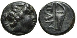 Chersonèse Taurique-Demi unité -Tête laurée d'Apollon - Arc et Gorytos