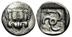 Lycie Satrapes de Lycie Mithrapata / Diobole / de lion /  Triskèle sinistrogyre .