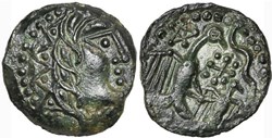 Celtique - Carnutes - Bronze “aux oiseaux et au serpent”.