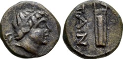 Chersonèse Taurique-Demi unité -Tête laurée d'Apollon - Arc et Gorytos