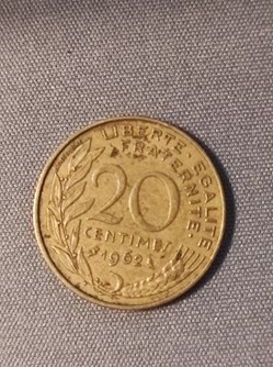 20 centimes de franc