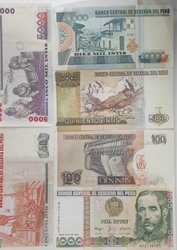 Billets de Banque du Pérou