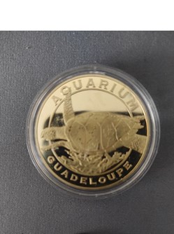 MEDAILLE DE L'AQUARIUM DE GUADELOUPE