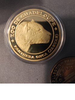 MEDAILLE DU ZOO DE GUADELOUPE