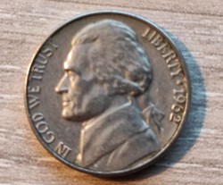 Five cents 1962 D