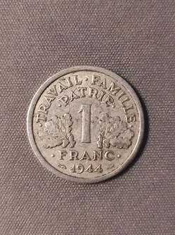 1 franc Francisque, légère