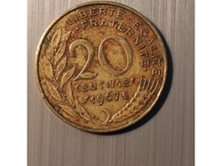 20 centimes Marianne 1967