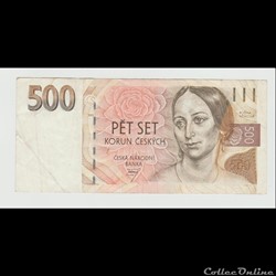 500 KURUN #7 Rép. TCHEQUE