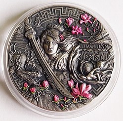 2021 - Niue 5$ Heroines - Hua Mulan 2oz