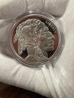2022 - 1oz Buffalo Silver Round .999 One Troy Ounce Fine Silver Bullion