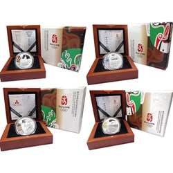 2008 Beijing XXIX Olympiad Series II Commemorative Set COA