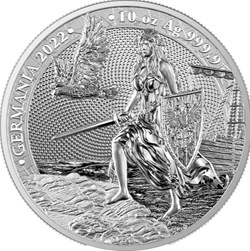 2022 Germania 10oz Silver BU Coin