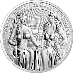 2021 - Allegories: Austria & Germania 1 oz Silver BU