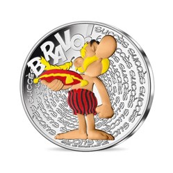 2022 - Asterix Success 50€ Silver Coin Coloured