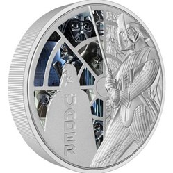 2022 Niue Darth Vader 3oz Silver Coloured Coin