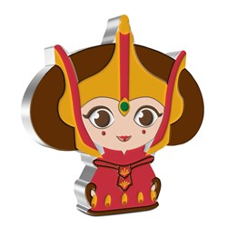 2022 - 1 Oz Silver Proof - Chibi Star Wars Series - Padmé Amidala - Niue