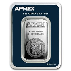 1 oz Silver Bar - APMEX (TEP)