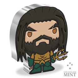 2023 Niue DC Comics Aquaman 1oz Silver Chibi Proof Coin