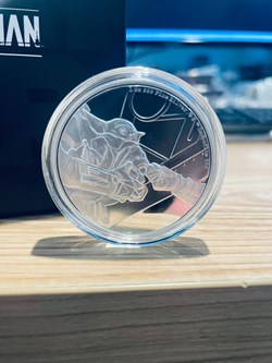 2022 - 1 OZ Silver Proof Coin - Star Wars Classic - Adorable Grogu