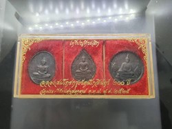 1982 - The Emerald Buddha, Copper Black Oxide coin. The first series , Set of 3 Season