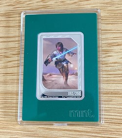 2023 Niue Star Wars Mint Trading Coins Limited mintage Luke Skywalker 92/250