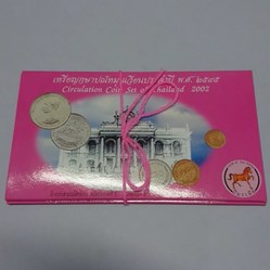 2002 - Circulation coin panel Complete set and Zodiac coin (The Year of the Horse)