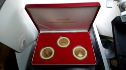 2002 - The Emerald Buddha-Bronze medal set of 3 seasons, the King's 75th birthday