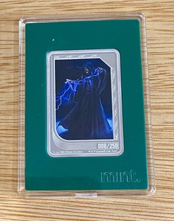 2023 Rare Niue Star Wars Mint Trading Coins Limited EMPEROR PALPATINE 008/250