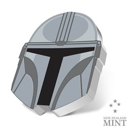 2023 Niue Star Wars Mandalorian Helmets Din Djarin 1oz Silver Proof Coin