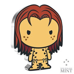 2021 Niue DC Wonder Woman 1984 Cheetah 1oz Silver Chibi Coin