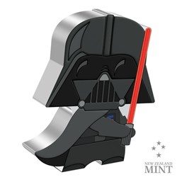 2023 Niue Star Wars Return of the Jedi Darth Vader 1oz Silver Chibi Coin