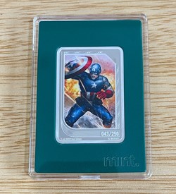 🔥2023 - NEW! Niue Marvel Mint Trading CAPTAIN AMERICA 1 Oz .999 Silver 043/250🔥