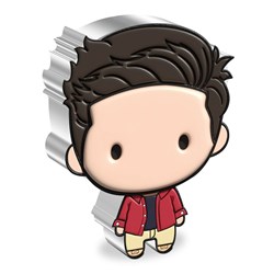 2022 - 1 Oz Silver Proof- FRIENDS™ - Ross Geller™ Chibi