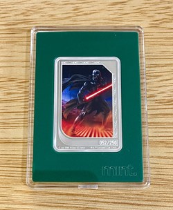 2023 Niue Star Wars Mint Trading Coins darth Vader limited mintage 52/250