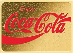 2023 - ENJOY COCA COLA Through Decades 1/500 Oz Gold Coin 3000 Francs Chad