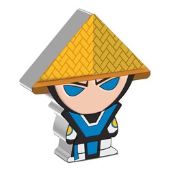 2022 - Mortal Kombat - Raiden 1oz Silver Chibi® Coin