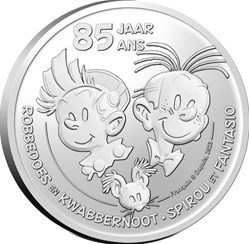 2023 - Belgium 5 Euro 85 Years Spirou & Fantasio