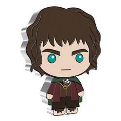 2021 Chibi™ THE LORD OF THE RINGS™ Series – Frodo Baggins 1oz Silver Coin