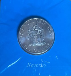 1985 Australia Victoria Silver $10 State Series Uncirculated Coin