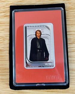 2023 - ANAKIN SKYWALKER Star Wars MINT Trading Coin -NIUE- 1 oz Silver $2 141/150