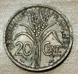 1939 - 20 cents Republique Francaise Coin