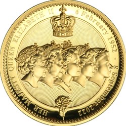 2022 - Niue 1 Dollar - Elizabeth II Queen Elizabeth